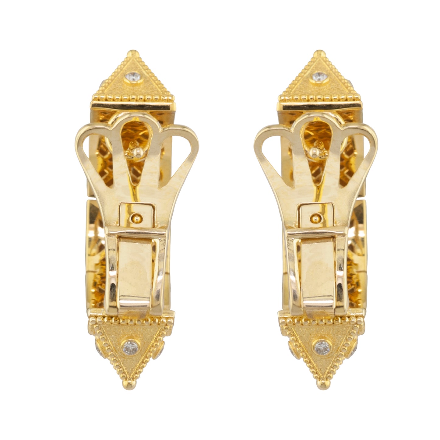 Queen Collection Golden Clip Earnings