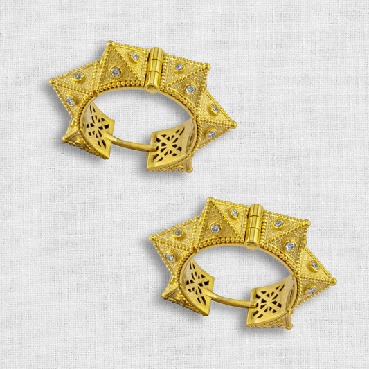 Queen Collection Hoop Earrings